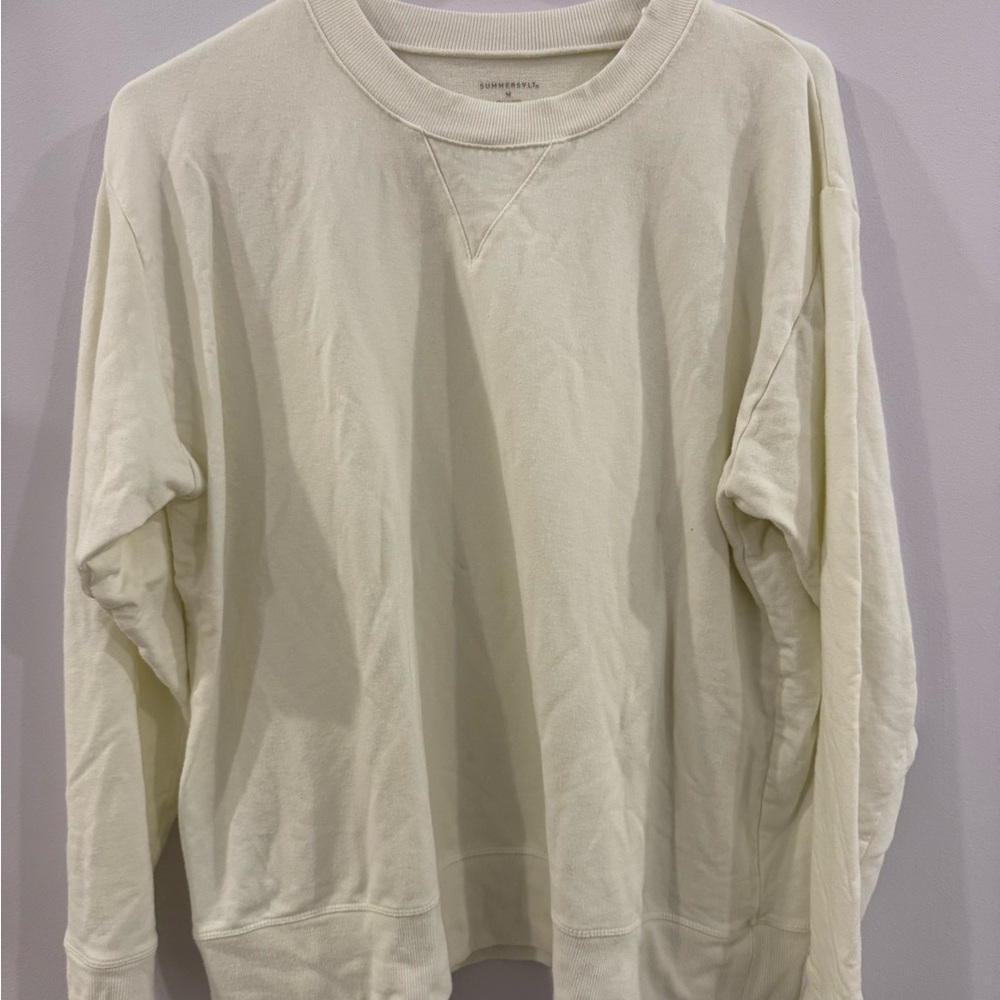 Summersalt Light Cream Pullover